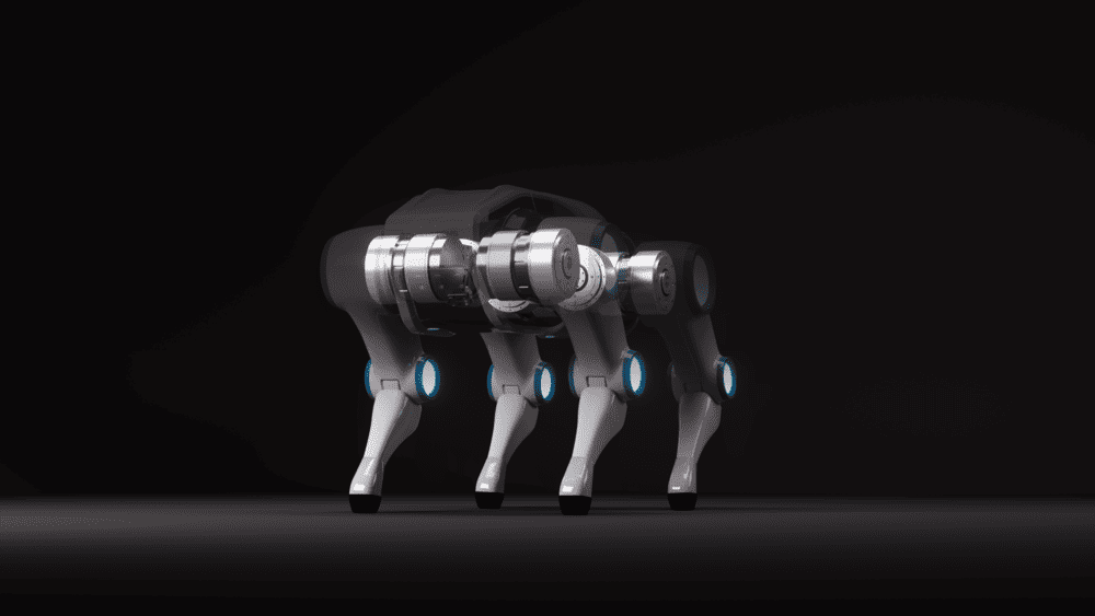 Quadruped-Robot-With-Slim-Gear-Reducer