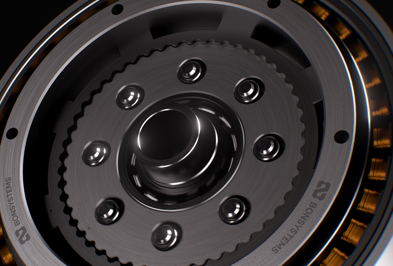 Media Center 165 Frameless-Motor-Actuator